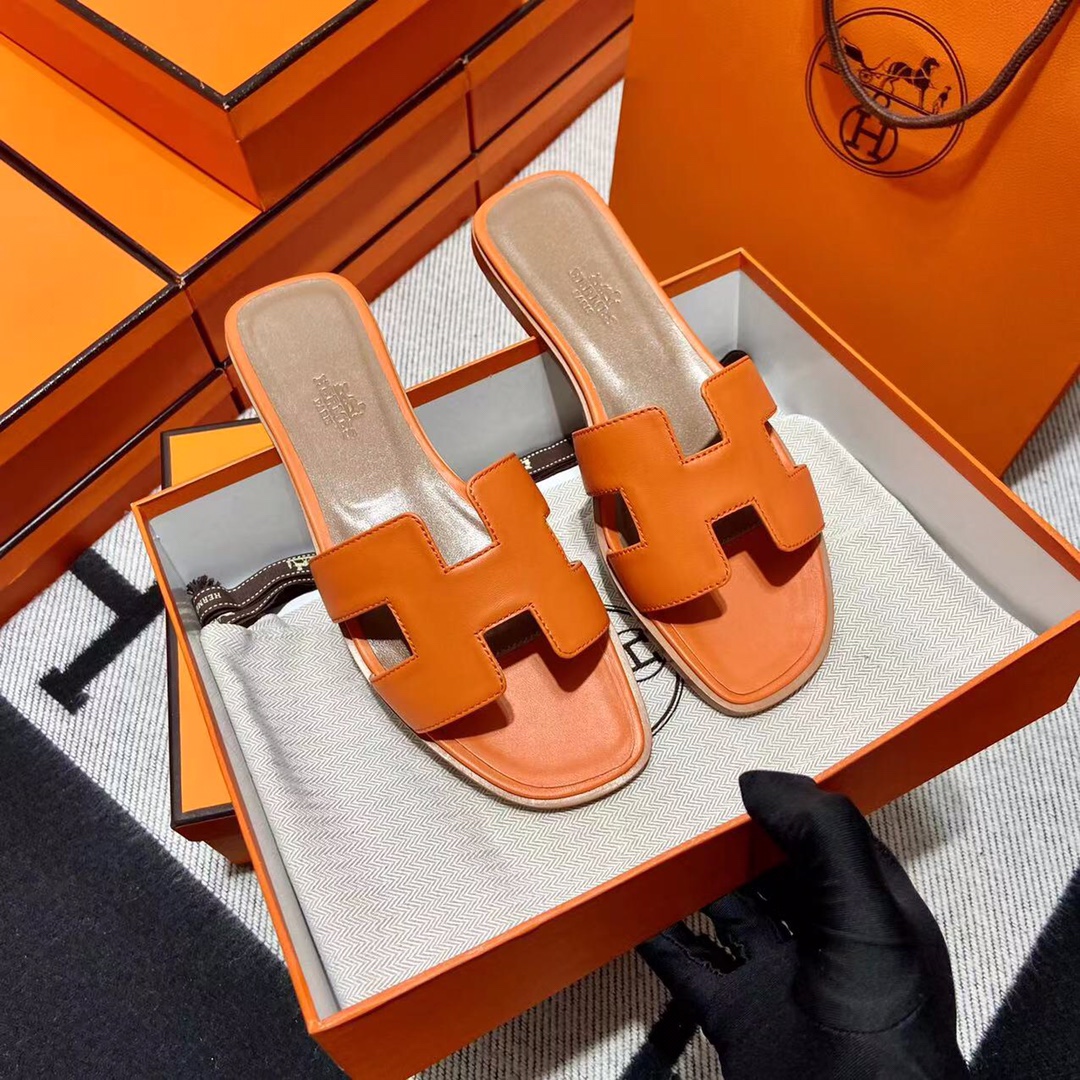 에르메스 올수공 오란 슬리퍼 샌들 스위프트 52